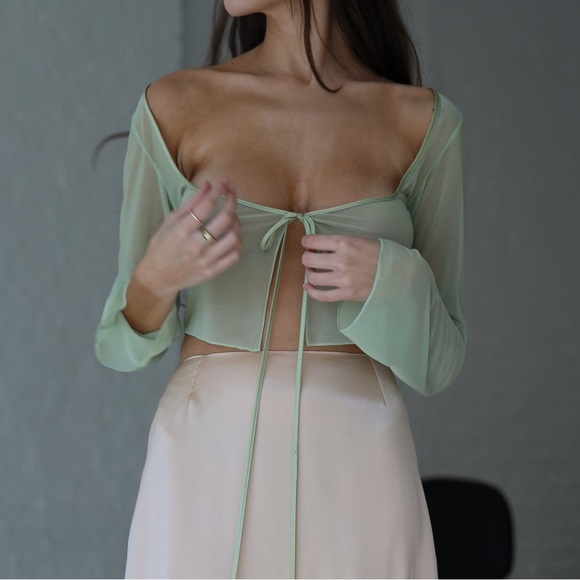 NWT Mirror Palais Corset Cover (XXS) - Picture 1 of 10